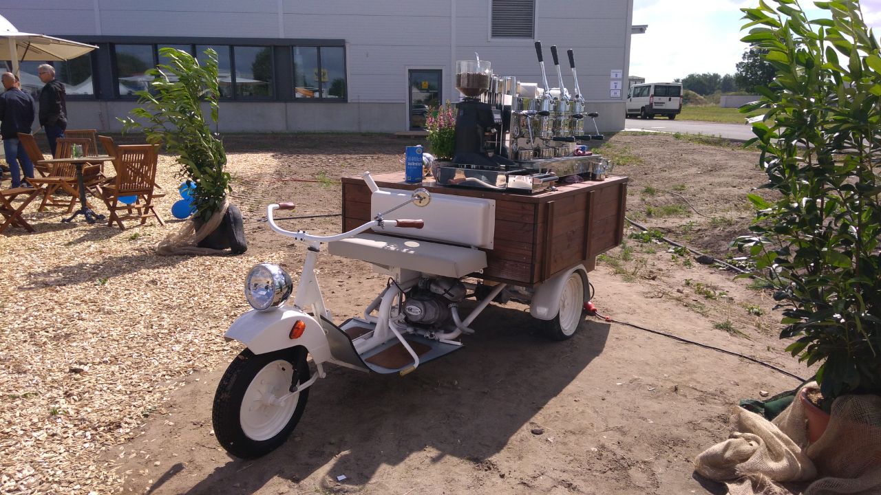 Café Mobil im Einsatz auf einem Event