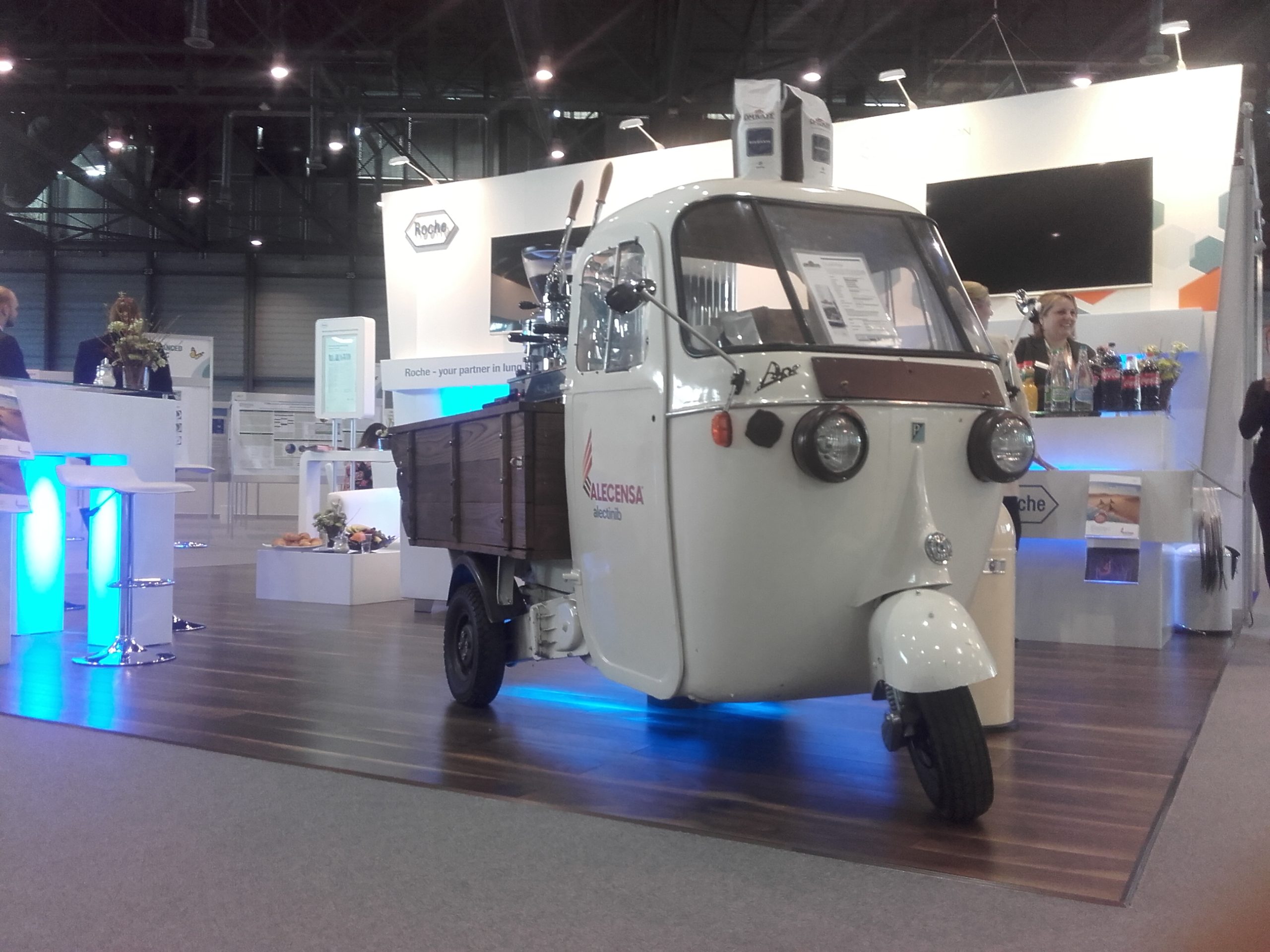 Café Mobil Kaffee-Catering auf einem Pharma-Kongress